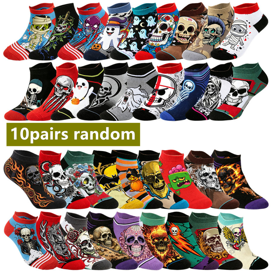 10pairs random Cartoon Anime F - đánh giá và giá Street Fashion Hip Hop