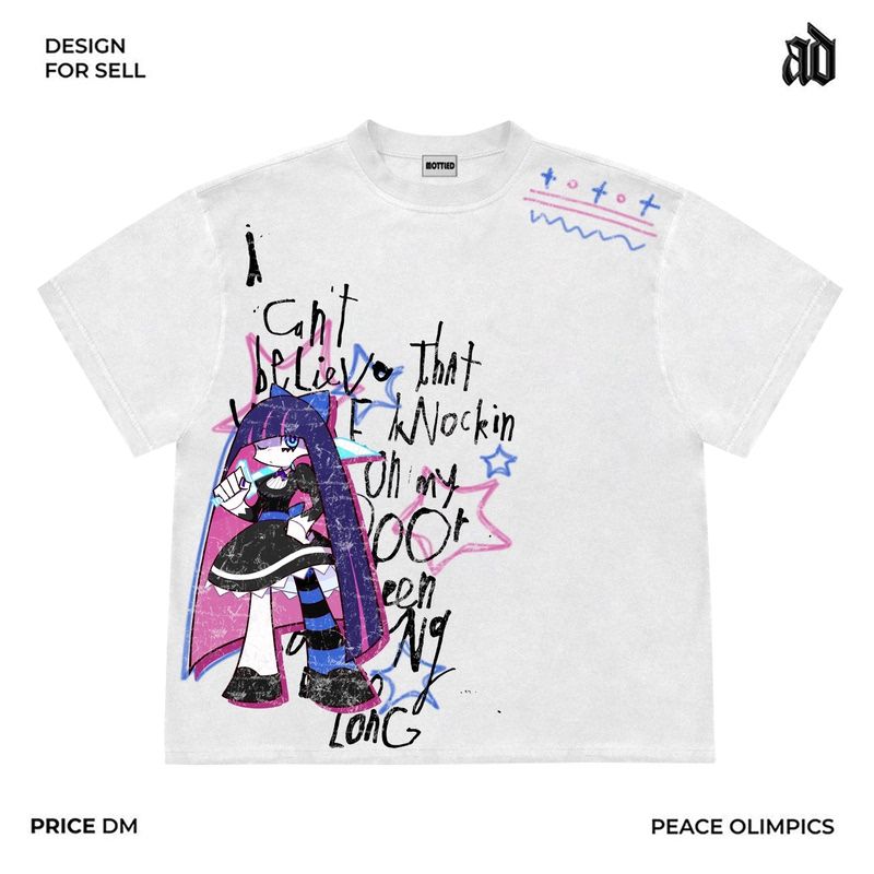 New ‌‌Panty & Stocking with Ga - đánh giá và giá Street Fashion Harajuku