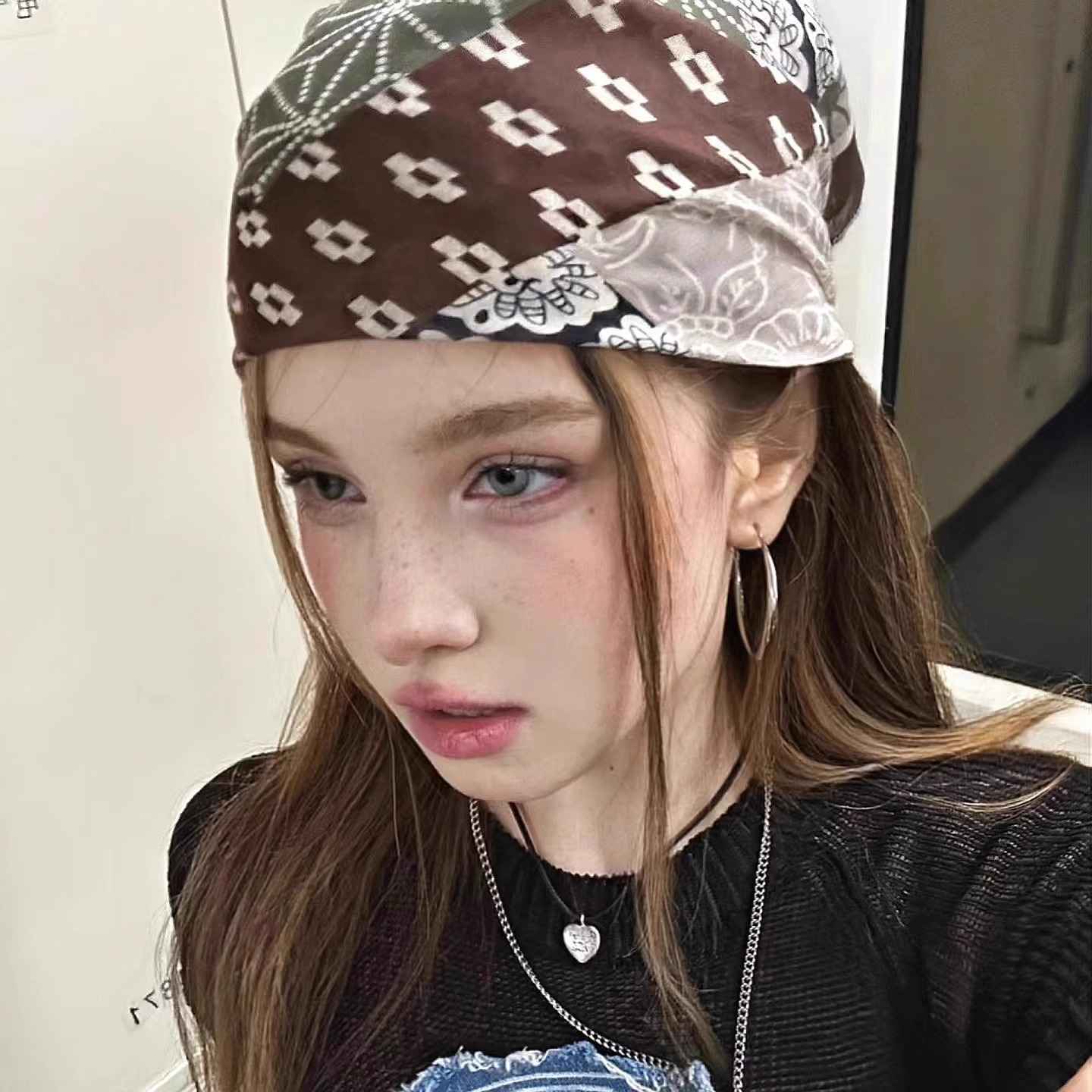 Retro American Style Headscarf - đánh giá và giá Girl Fashion Street