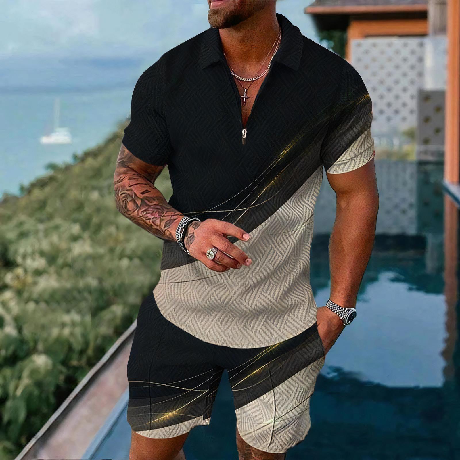 Men's Polo Shirts Short Sleeve - đánh giá và giá Street Fashion Outfit For Men