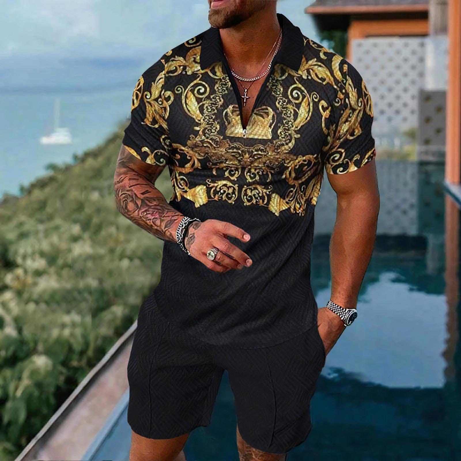 Men's Polo Shirts Short Sleeve - đánh giá và giá Street Fashion Outfit For Men