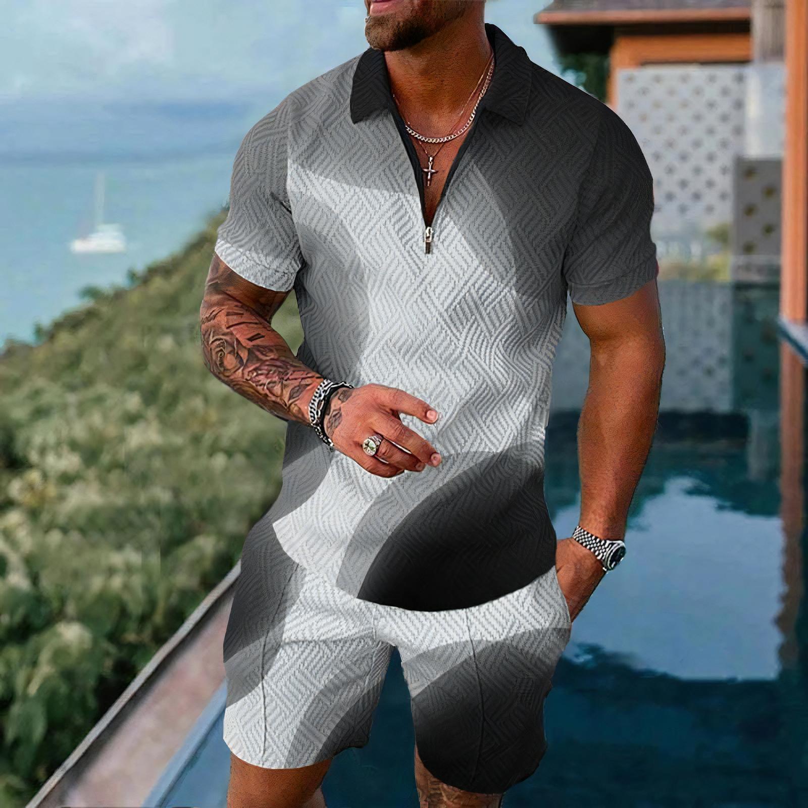Men's Polo Shirts Short Sleeve - đánh giá và giá Street Fashion Outfit For Men