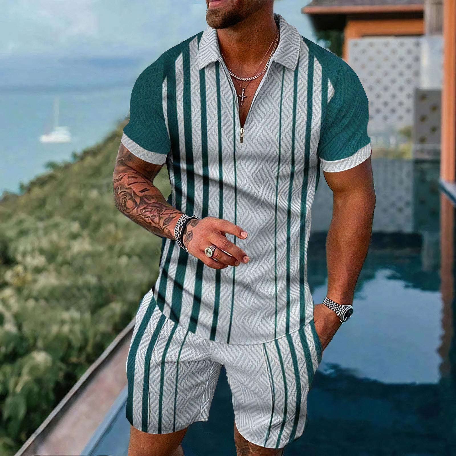 Men's Polo Shirts Short Sleeve - đánh giá và giá Street Fashion Outfit For Men