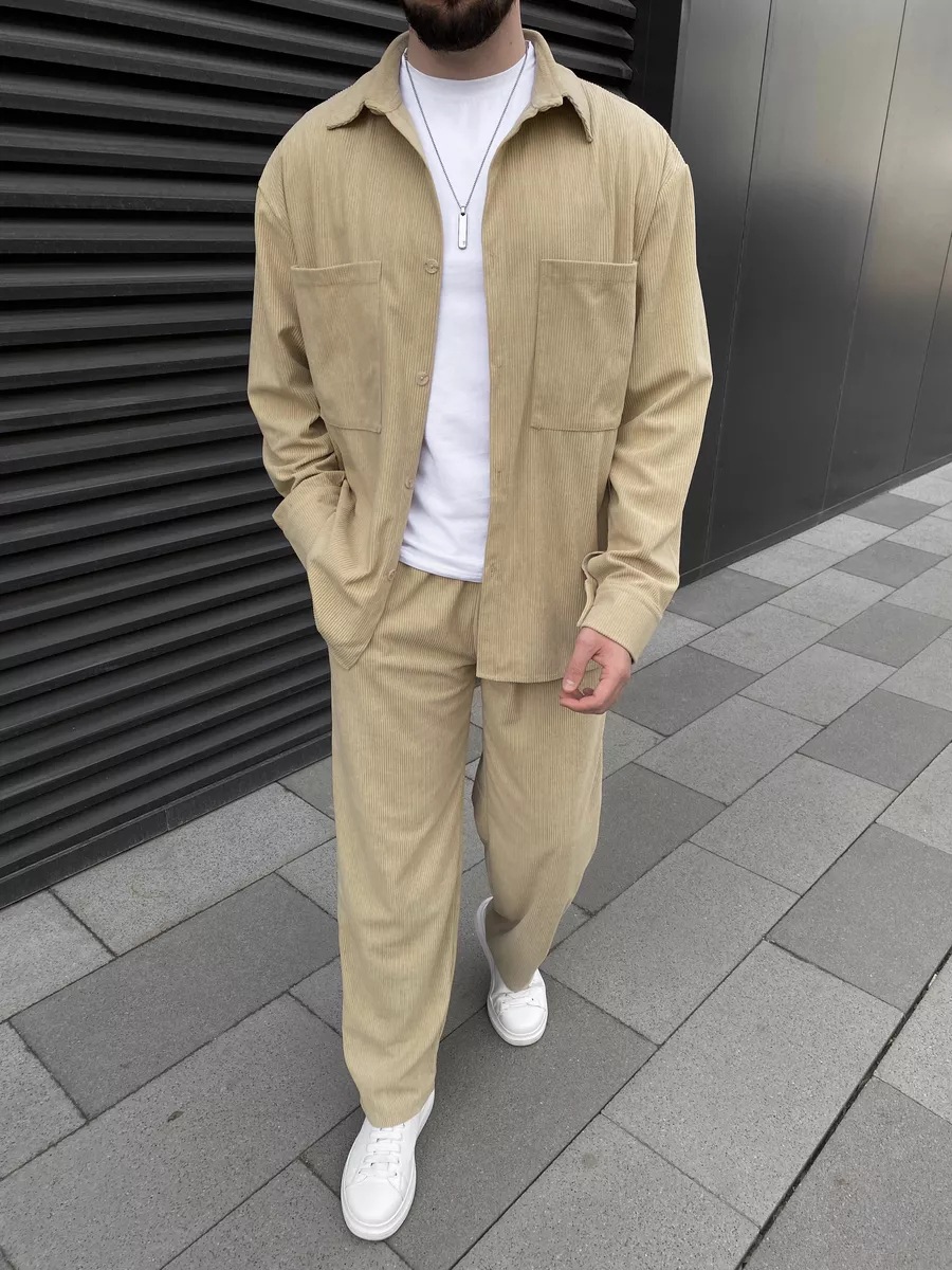 Men's Corduroy Two-Piece Outfi - đánh giá và giá Street Fashion Outfit For Men