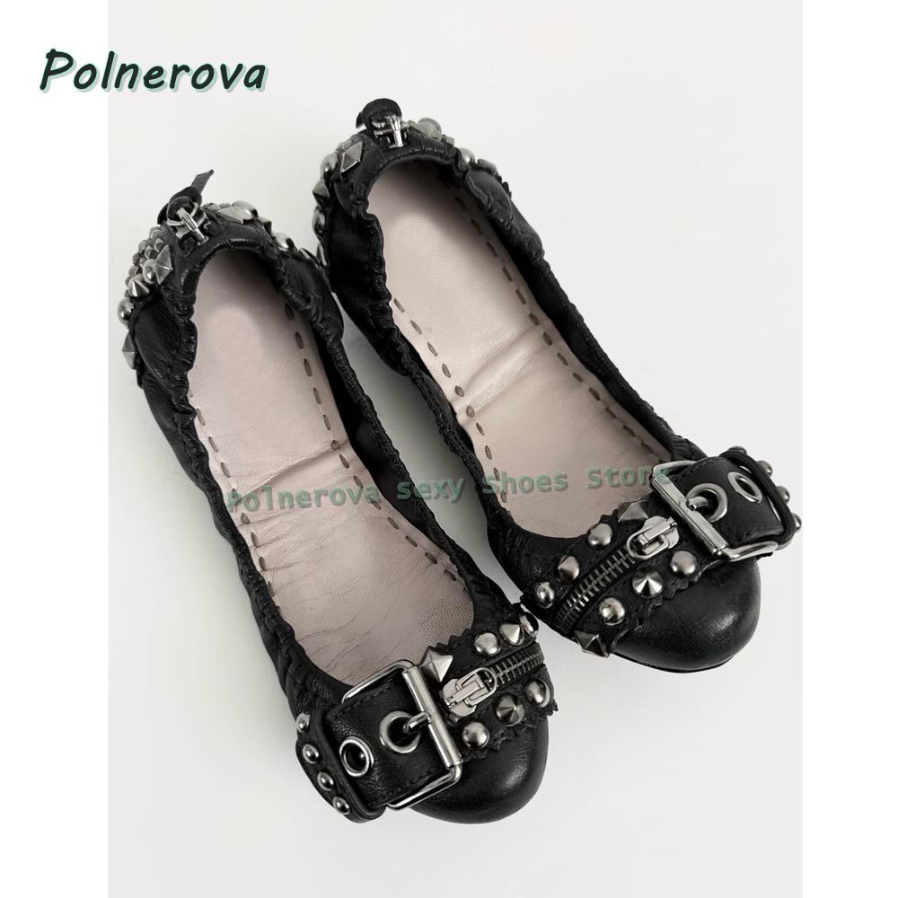 Rivet Belt Buckle Mary Jane Sh - đánh giá và giá Street Fashion Summer 2026