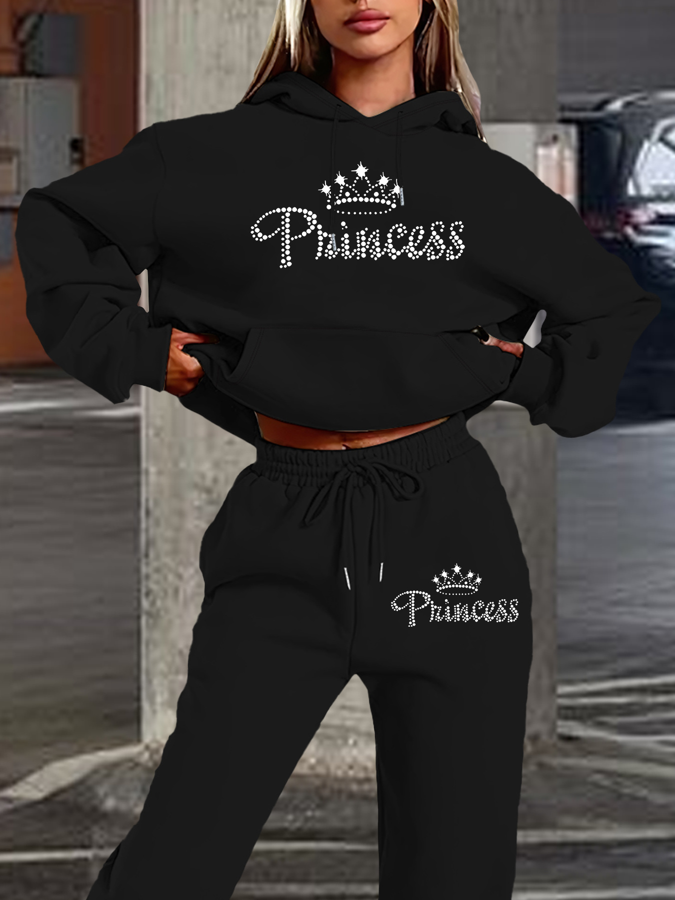 Women 2026 New 2Pcs Hoodie & S - đánh giá và giá Street Fashion Outfit For Men