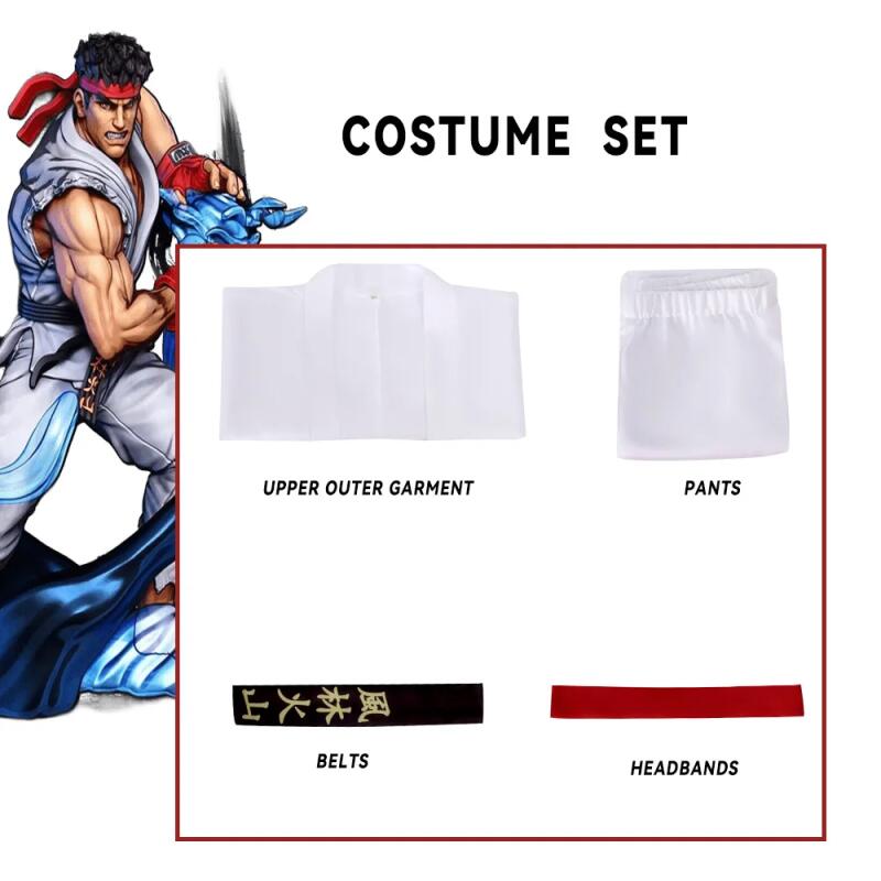 Anime  Street Fighter Ryu and  - đánh giá và giá Street Fashion Anime