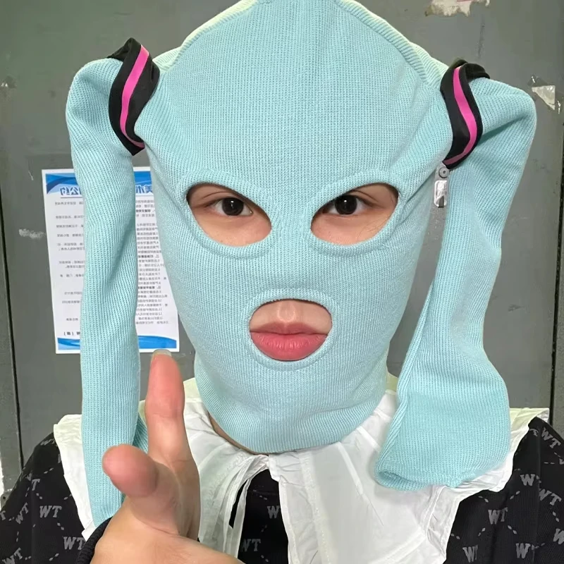 New Hatsune Miku Balaclava Mas - đánh giá và giá Street Fashion Anime