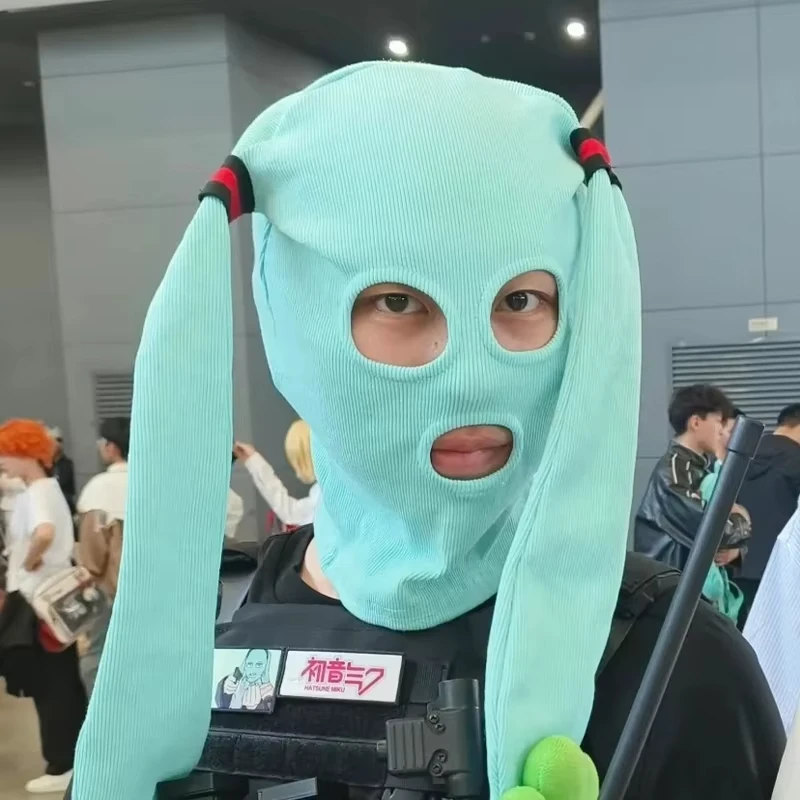 New Hatsune Miku Balaclava Mas - đánh giá và giá Street Fashion Anime